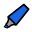 Blue marker